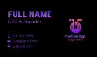 Music Note Disc Business Card Image Preview