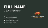 Bison Adventure Mountaineering Business Card Preview