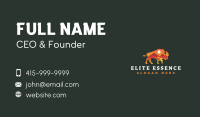 Bison Adventure Mountaineering Business Card Image Preview