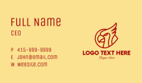 Red Robin Bird  Business Card Image Preview