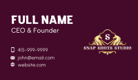 Premium Horse Crest  Business Card Image Preview