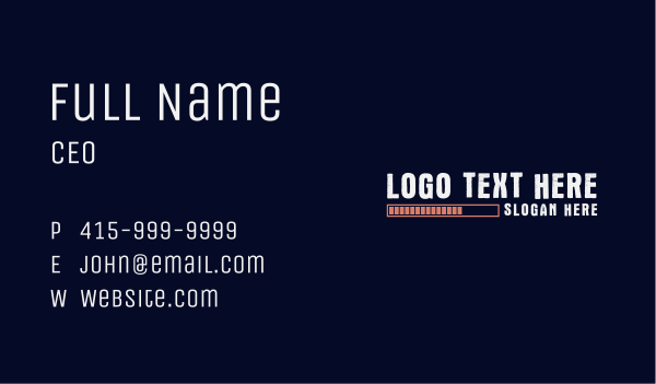 Generic Playful Wordmark Business Card Design Image Preview
