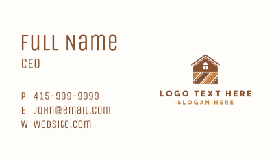 Floor Tiling House Business Card Image Preview