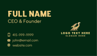 Gold Eagle Wings Business Card Image Preview