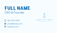 Monument Tower Statue Business Card Image Preview