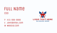 Star Eagle Patriot Business Card Image Preview