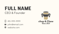 Film Reel Coffee  Business Card Image Preview