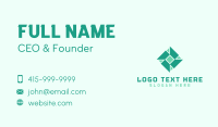 Green Tiles Renovation Business Card Image Preview