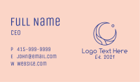 Crescent Moon Boutique Business Card Image Preview