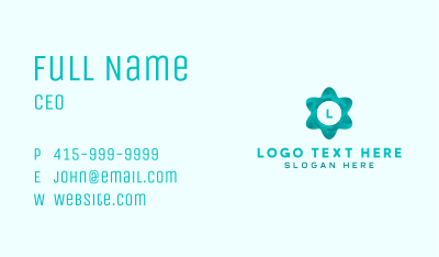 Technology Programming App Business Card Image Preview