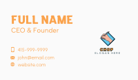 Hand Pen Writing Business Card Image Preview