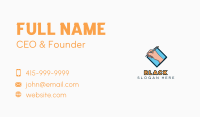 Hand Pen Writing Business Card Image Preview