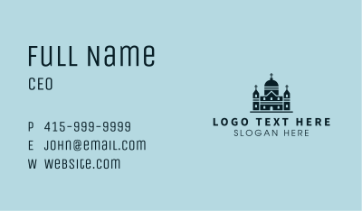Holy Church Architecture Business Card Image Preview