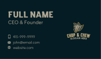 Wild Wolf Mascot Business Card Image Preview