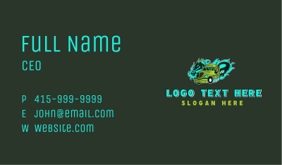 Dragon Freight Truck Business Card Image Preview