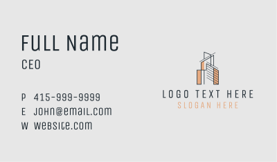  Building Architecture Structure Business Card Image Preview