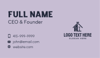Nail Hammer Chisel Construction Business Card Image Preview