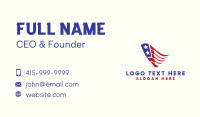 Star Stripe Flag Wave Business Card Image Preview