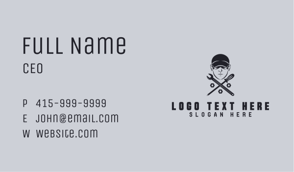 Repairman Hardware Tools Business Card Design Image Preview