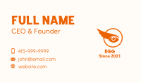 Orange Wing Eye Business Card Image Preview