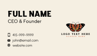 Hawaii Butterfly Insect Business Card Design