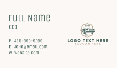 Classic Car Ride Business Card Image Preview