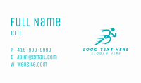 Athlete Runner Marathon Business Card Image Preview