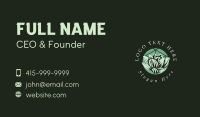 Therapeutic Lotus Flower Spa Business Card Preview