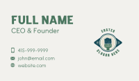 Paint Brush Star Badge Business Card Image Preview