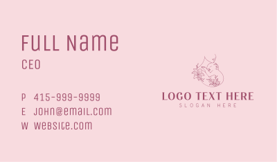 Maternity Baby Childcare Business Card Image Preview