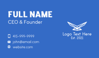 Minimalist Eagle Business Card Image Preview