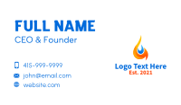 Thermal Fire Element  Business Card Image Preview