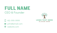 Nature Healthy Tree  Business Card Image Preview
