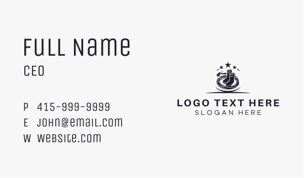 Boots Hose Landscaping Business Card Design Image Preview
