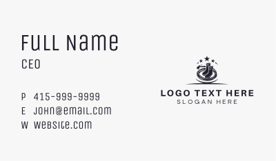 Boots Hose Landscaping Business Card Image Preview