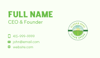 Lawn Field Mowing Business Card Design