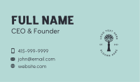 Organic Tree Lady  Business Card Image Preview