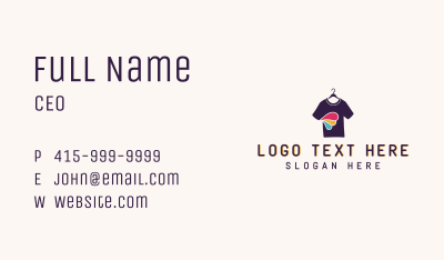 Ink Tshirt Printing Business Card Image Preview