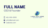 Disinfect Spray Cleaning Business Card Image Preview