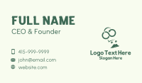 Green Recycle Chef Business Card Image Preview
