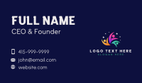 Human Charity Community Business Card Preview