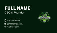 Lawn Mower Landscaping Business Card Image Preview