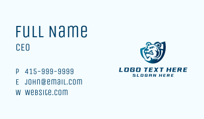 Wild Bear Gaming  Business Card Image Preview