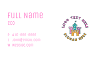 Children Castle Fortress Business Card Image Preview