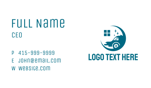 Auto Vehicle House  Business Card Design Image Preview