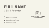 Tissue Roll Letter Business Card Image Preview