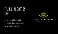 God Zeus Lightning Business Card Image Preview