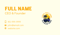 Travel Beach Tourism Business Card Preview