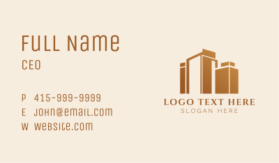 High-rise Building Services Business Card Image Preview