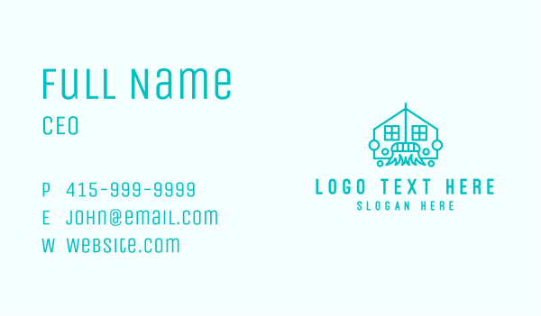 Home Cleaning Mop Business Card Design Image Preview